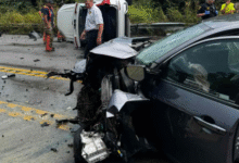 serious car crash