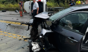 serious car crash